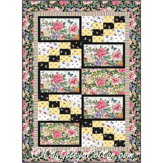 Botanica Path Quilt Pattern CJC-53461 - Paper Pattern