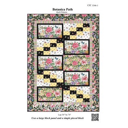Botanica Path Quilt Pattern CJC-53461 - Paper Pattern