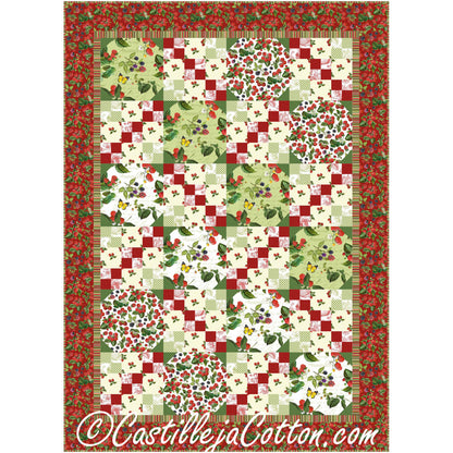 Garden Stairs Quilt CJC-53471e - Downloadable Pattern