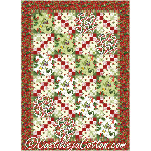 Garden Stairs Quilt CJC-53471e - Downloadable Pattern