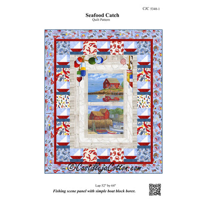 Seafood Catch Quilt Pattern CJC-53481 - Paper Pattern