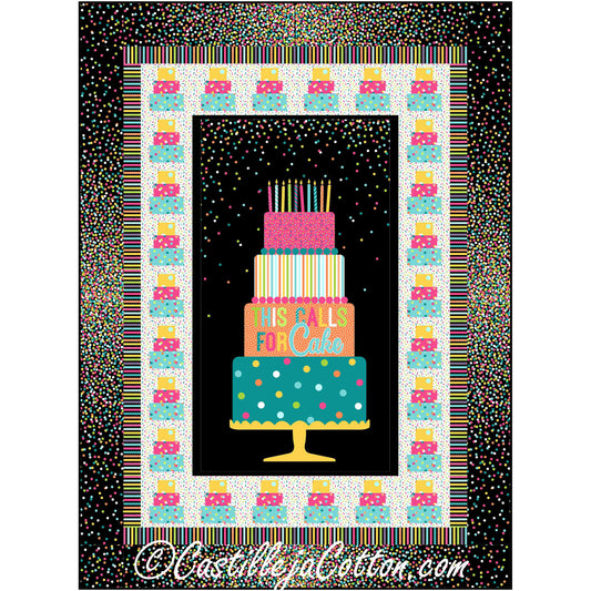 Celebrate with Cake Quilt Pattern CJC-53521 - Paper Pattern