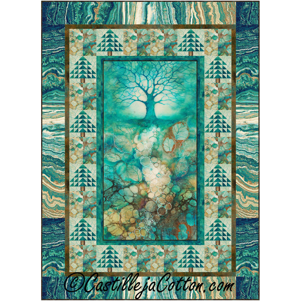 Tree of Wisdom Quilt CJC-53531e - Downloadable Pattern