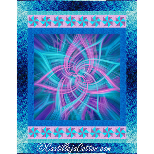 Dancing Pinwheels Quilt CJC-53681e - Downloadable Pattern