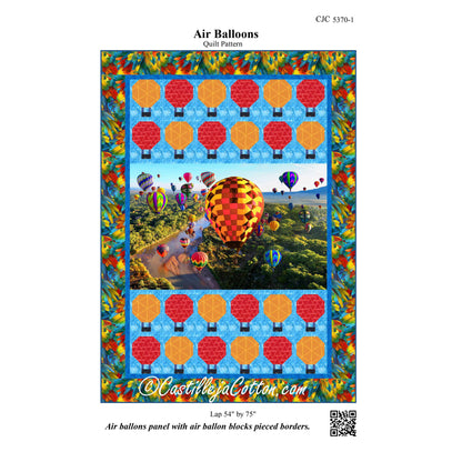 Air Balloons Quilt  CJC-53701e - Downloadable Pattern