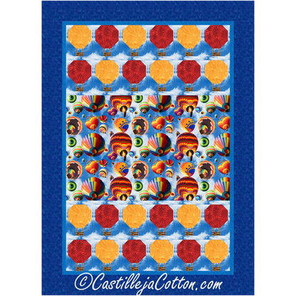 Air Balloons Quilt Pattern CJC-53702 - Paper Pattern