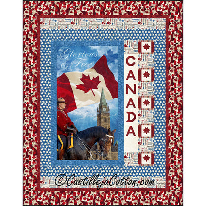Glorious and Free Quilt Pattern CJC-53711 - Paper Pattern