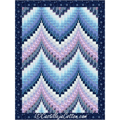 Bargello Frost Quilt Quilt Pattern CJC-53773 - Paper Pattern
