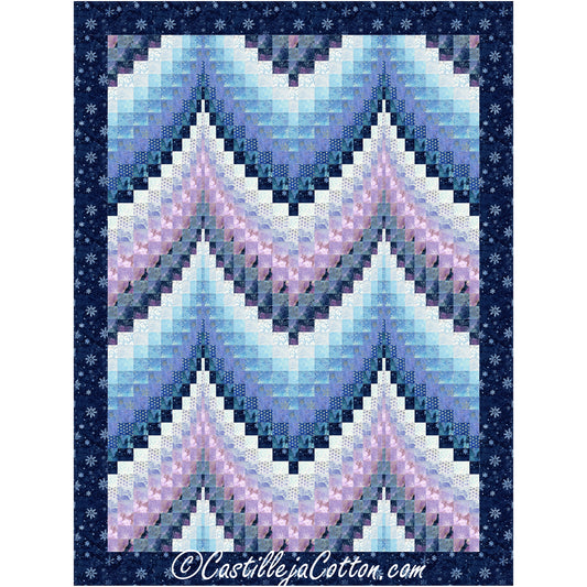 Bargello Frost Quilt CJC-53773e - Downloadable Pattern