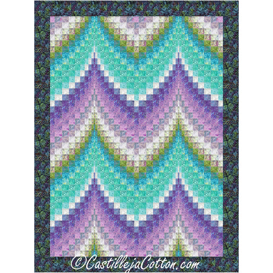 Bargello Mermaid Quilt CJC-53776e - Downloadable Pattern