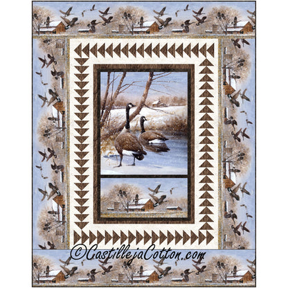 Time to Fly Geese Quilt CJC-53861e - Downloadable Pattern
