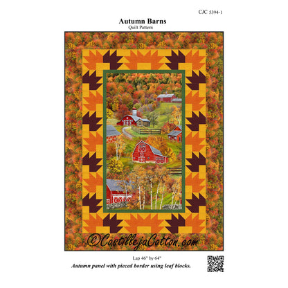 Autumn Barns Quilt CJC-53941e - Downloadable Pattern