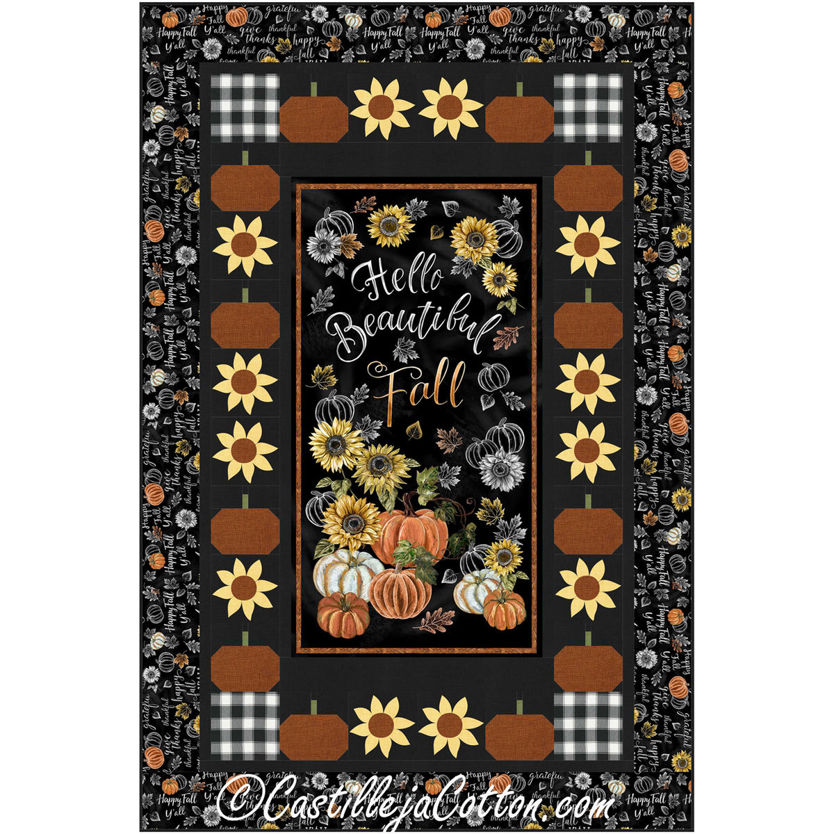 Beautiful Fall Quilt Pattern CJC-53971 - Paper Pattern