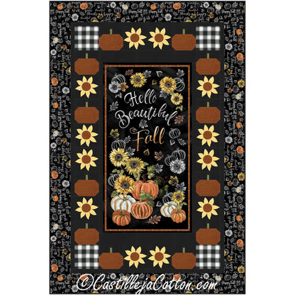 Beautiful Fall Quilt Pattern CJC-53971 - Paper Pattern