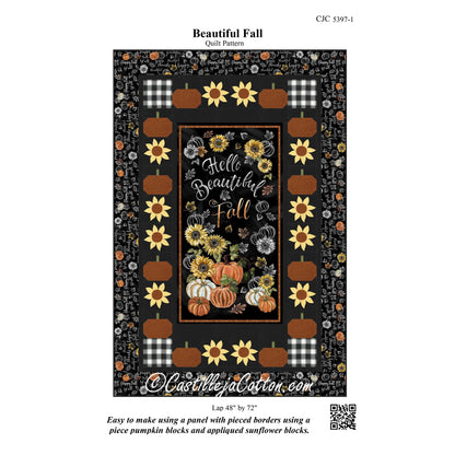 Beautiful Fall Quilt Pattern CJC-53971 - Paper Pattern