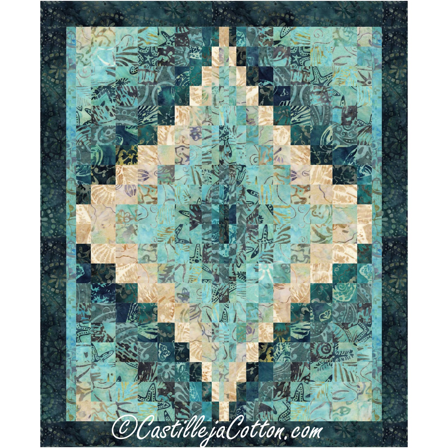 Double Bargello Jewel Quilt CJC-54021e - Downloadable Pattern