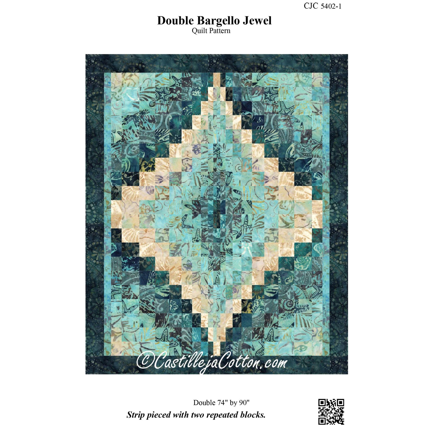 Double Bargello Jewel Quilt CJC-54021e - Downloadable Pattern