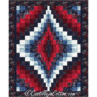 Double Bargello Jewel Quilt CJC-54022e - Downloadable Pattern