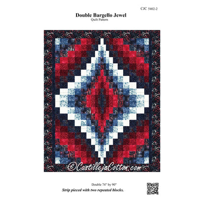 Double Bargello Jewel Quilt CJC-54022e - Downloadable Pattern