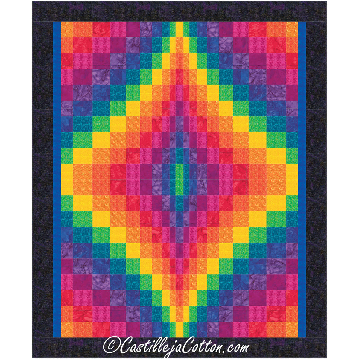 Double Bargello Jewel Quilt CJC-54024e - Downloadable Pattern