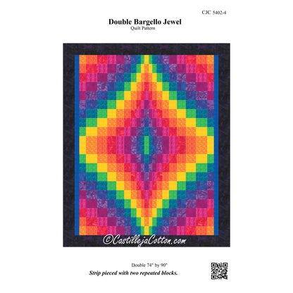 Double Bargello Jewel Quilt CJC-54024e - Downloadable Pattern