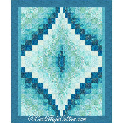 Double Bargello Jewel Quilt Pattern CJC-54025 - Paper Pattern