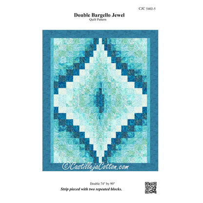 Double Bargello Jewel Quilt Pattern CJC-54025 - Paper Pattern