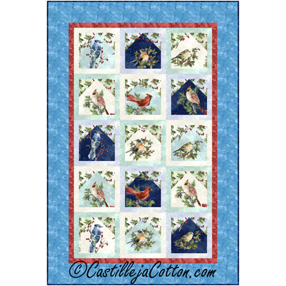 Winter Birds Quilt Pattern CJC-54031 - Paper Pattern