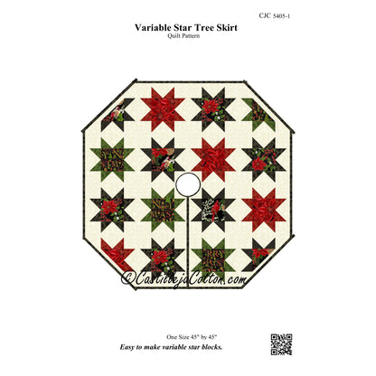 Variable Star Tree Skirt CJC-54051e - Downloadable Pattern