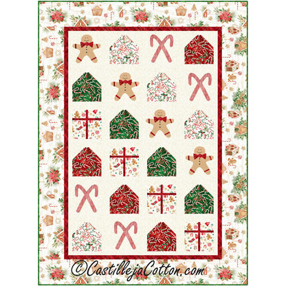 Christmas Candy Quilt Pattern CJC-54072w  - Wholesale Product