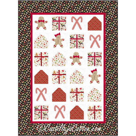 Christmas Baking Quilt Pattern CJC-54073 - Paper Pattern