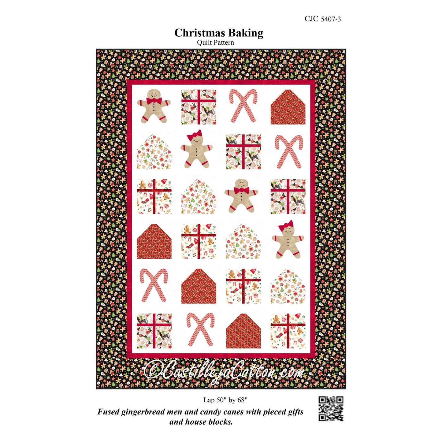 Christmas Baking Quilt CJC-54073e - Downloadable Pattern