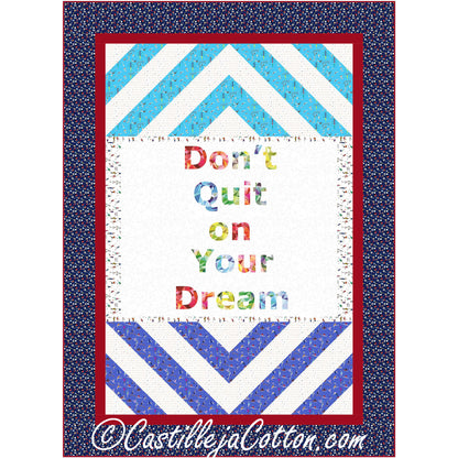 Sports Dreams Quilt Pattern CJC-54141 - Paper Pattern