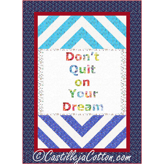 Sports Dreams Quilt Pattern CJC-54141 - Paper Pattern