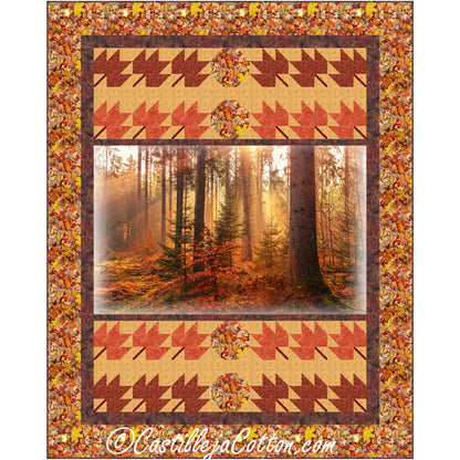 Autumn Stroll Quilt Pattern CJC-54154 - Paper Pattern