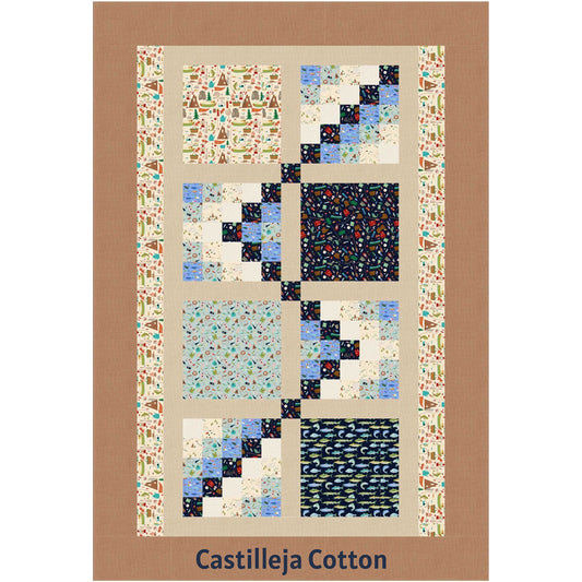 Pond Fishing Quilt CJC-54185e - Downloadable Pattern
