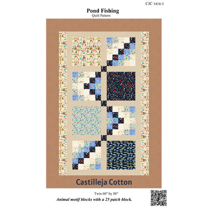Pond Fishing Quilt CJC-54185e - Downloadable Pattern
