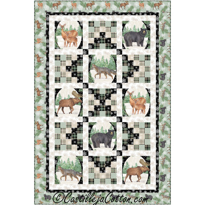 Frosted Animals Quilt Pattern CJC-54194w  - Wholesale Product