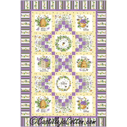 Bee Hives and Honey Quilt Pattern CJC-54195 - Paper Pattern