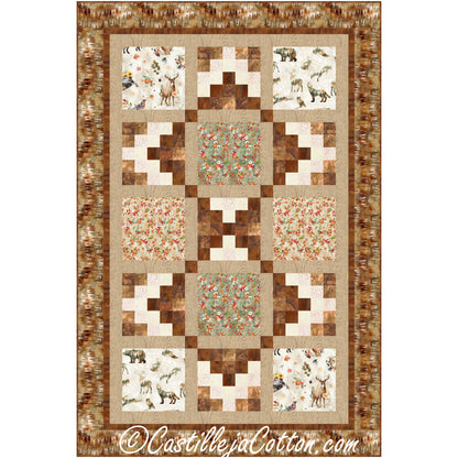 Woodsy Animals Quilt CJC-54196e - Downloadable Pattern