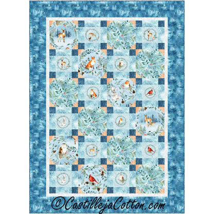 Winter Animals Quilt Pattern CJC-54221 - Paper Pattern