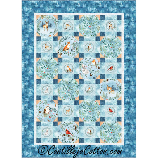 Winter Animals Quilt Pattern CJC-54221 - Paper Pattern