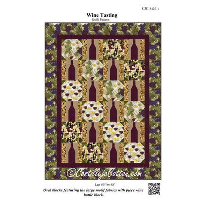 Wine Tasting Quilt CJC-54271e - Downloadable Pattern