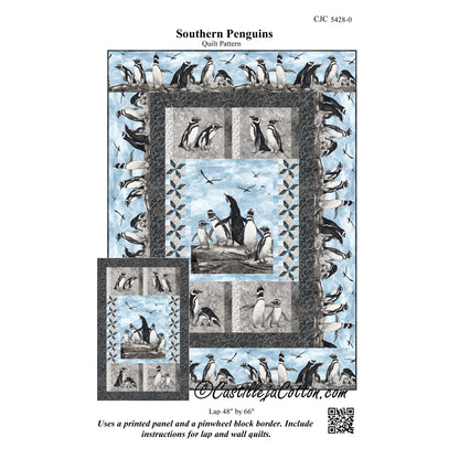 Southern Penguins Quilt CJC-54280e - Downloadable Pattern