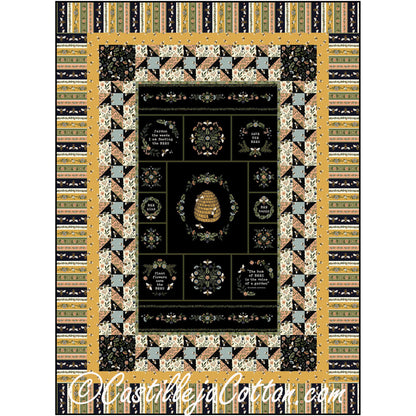 Bee Kind Lap Quilt Pattern CJC-54293 - Paper Pattern