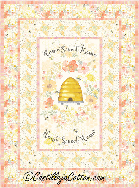 Bee Home Quilt Pattern CJC-54295 - Paper Pattern