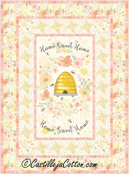 Bee Home Quilt CJC-54295e - Downloadable Pattern