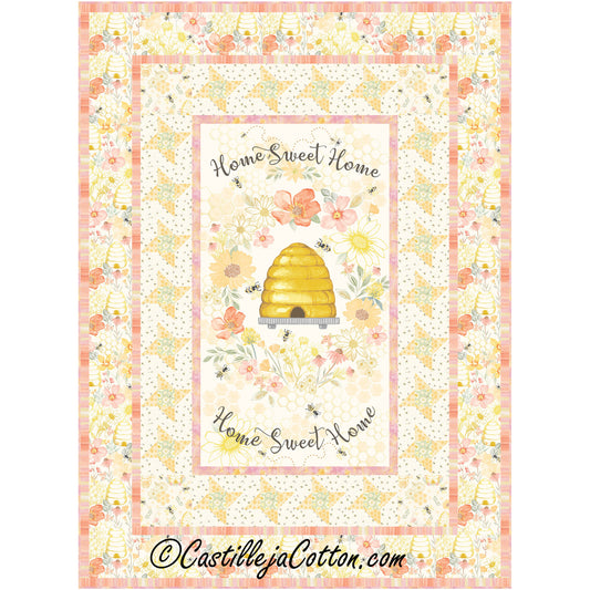 Bee Home Quilt CJC-54295e - Downloadable Pattern