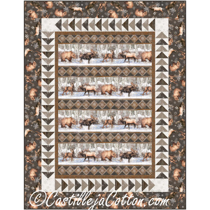 Forest Animals Quilt Pattern CJC-54321 - Paper Pattern