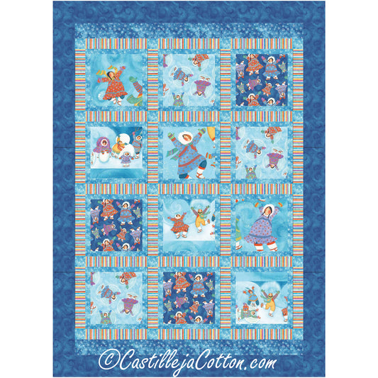 Eskimo Fun Quilt Pattern CJC-54351 - Paper Pattern